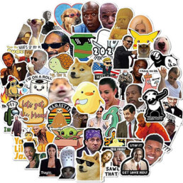 156 funny Stickers Pack